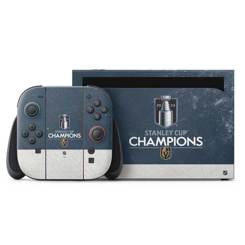 NHL Stanley Cup Champions 2023: Vegas Golden Knights Nintendo Switch 2 (2025) with Joy-Con Skin